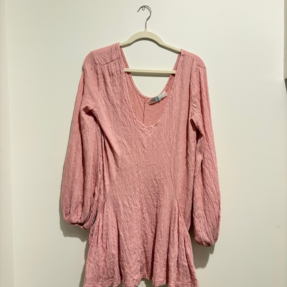FREE PEOPLE FP BEACH BAYSIDE MINI DRESS NWOT - Picture 7 of 10